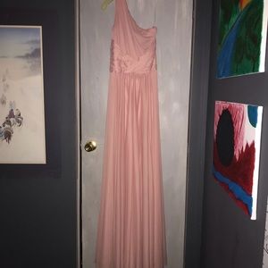 Bridesmaid/formal one shoulder dress